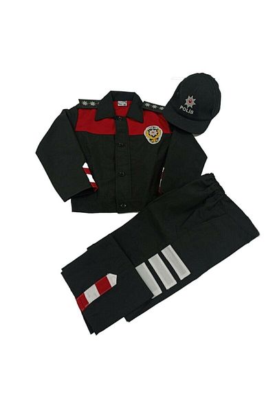 MrcTrend Boy's Red Dolphin Police Outfit