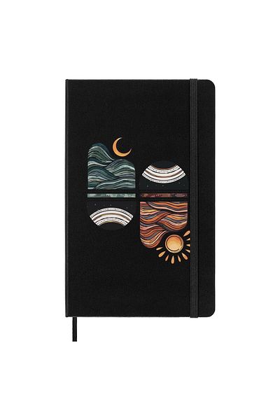 mooodcase Sunset Patterned Thermo Leather Notebook