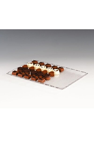 Zicco Polycarbonate Chocolate Display Tray 20 X 30 Cm. Transparent