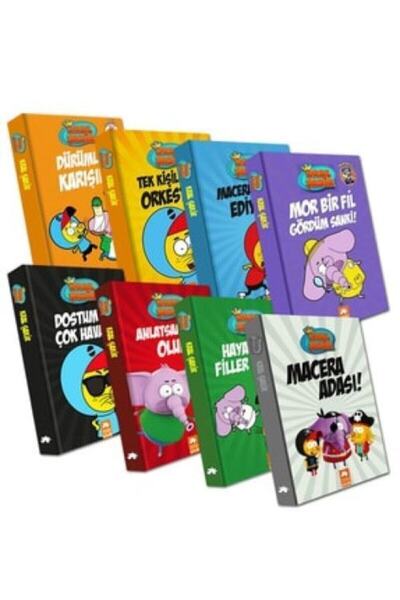 Eksik Parça Yayınları Kral Şakir Kitap Seti 8 Adet Ciltli
