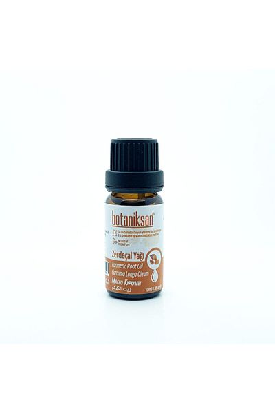 botaniksan Turmeric Oil 10ml - Distillation, Pure, Natural, No Additives