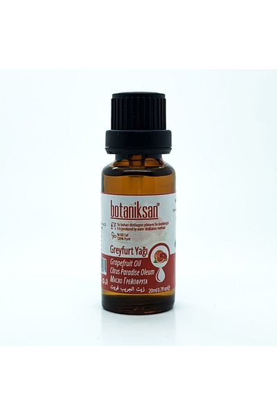 botaniksan Grapefruit 20ml Lubricated Distillation - Pure, Natural and Additive-Free