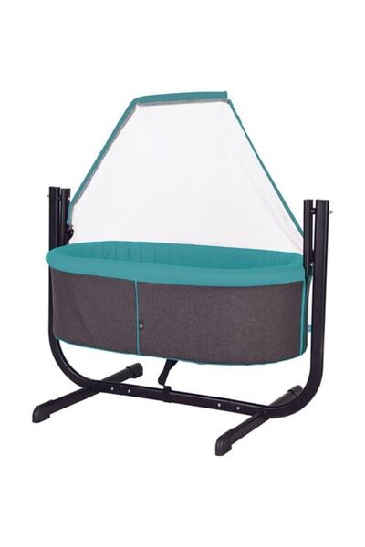 Sunny Baby Roza Beşik Mint Yeşili