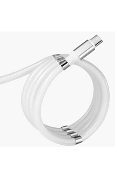 Genel Markalar Mıknatıslı Kendini Toplayan Hızlı Şarj Data Kablosu Micro Usb