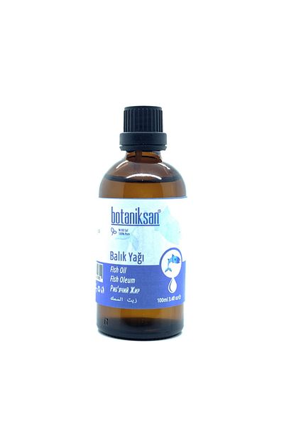 botaniksan 100ml Fish Oil - Pure, Natural and Additive-Free