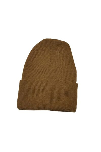 PAKER GİYİM Unisex Brown Fold Basic Beret