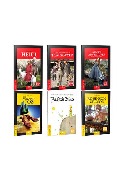MK Publications English Reading Book Stage Mixed Set 5 - 6 Books - QR Code Listening