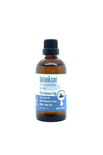 botaniksan 100 ml Chia Seed Oil - Cold Pressed, Pure No Additives