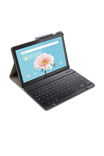 Microcase Lenovo Tab M10 Fhd Rel Tb-x605fc Tb-x605lc Bluetooth Klavyeli Stand...