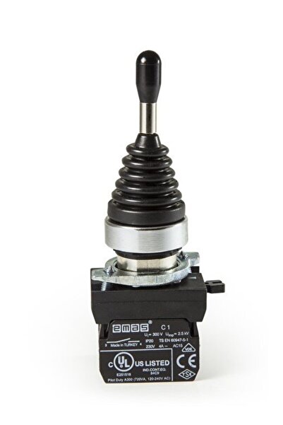 EMAS C Somunlu Metal Joystik 2 Pozkalıcı-