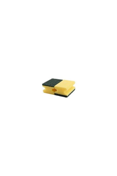 MACROMAX 5Pcs Classic Green Corrugated Sponge