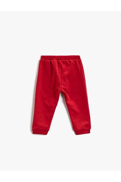 Koton Kız Çocuk Kırmızı Eşofman Altı