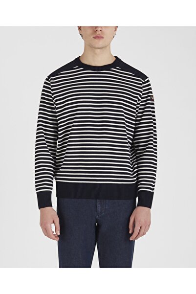 PAUL&SHARK Men's Knitted Roundneck C.W.Wool Sweater