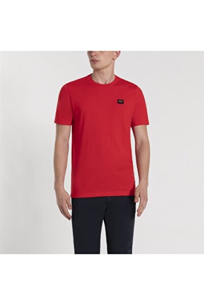 PAUL&SHARK Ανδρικό πλεκτό μπλουζάκι C.w. Βαμβάκι