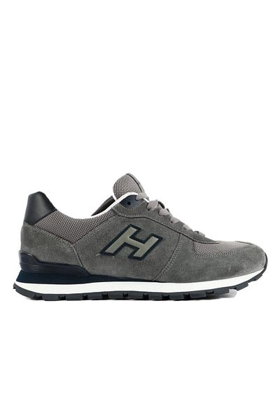 Hammer Jack Ανδρικά γκρι Nubuck δερμάτινα casual παπούτσια 19250