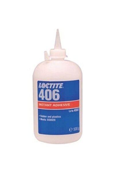 LOCTİTE 406 Plastik Ve Kauçuk Yüzey Için Hızlı Yapıştırıcı 500 Gr