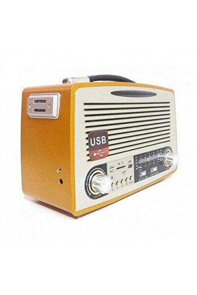 fortrek A+ Kalite Nostalji Eskitme Bluetooth Hoparlör Fm Radio Sd Kart Usb Yüksek Ses Eski Nostalji 115bt