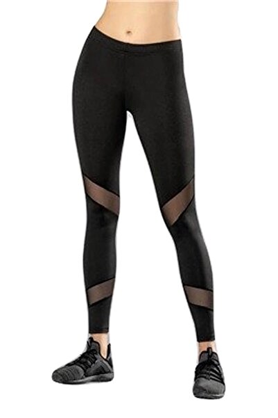 KOTA Women's 4084 Transparent Detailed Sports Tights
