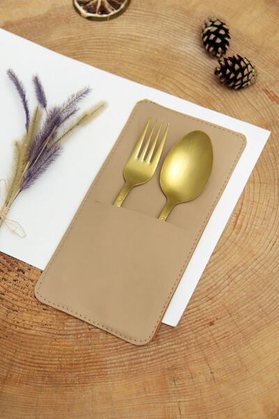 Viluxe Esafe Home 4-Person Leather Spoon Holder