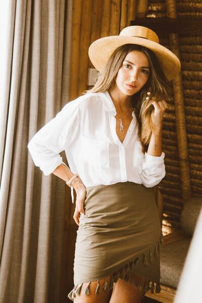 Lovely Pepa Kadın Yeşil Caicos Skirt Etek