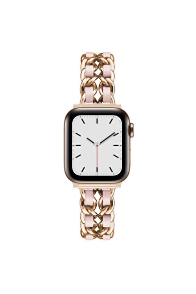 LIMD Apple Watch Uyumlu 38-40-41 Mm Şık Metal Örgü Kordon