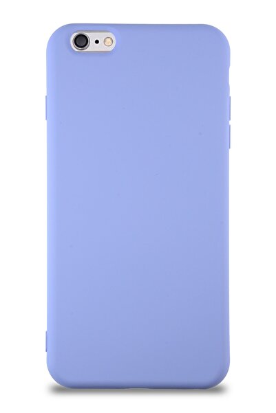 CaseArt Apple Iphone 6s Plus Kapak Içi Kadife Lansman Silikon Kılıf - Lila