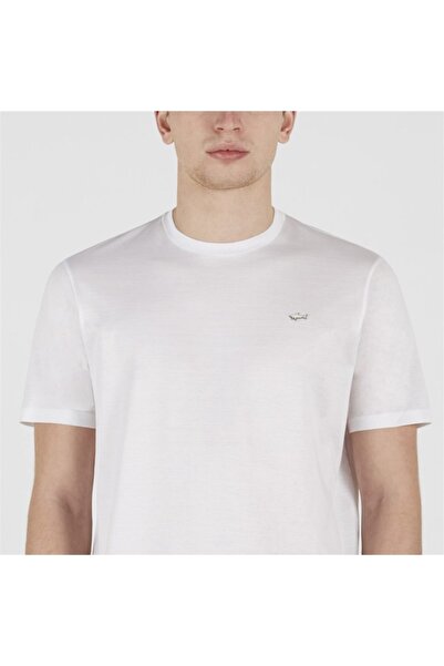 PAUL&SHARK Ανδρικό πλεκτό μπλουζάκι C.w. Βαμβάκι