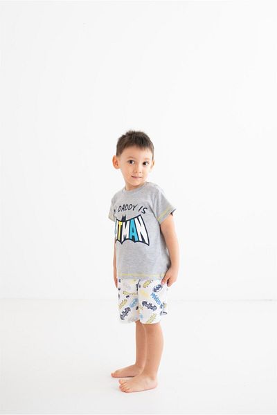Batman Baby Boy Gray Licensed Suit 17294