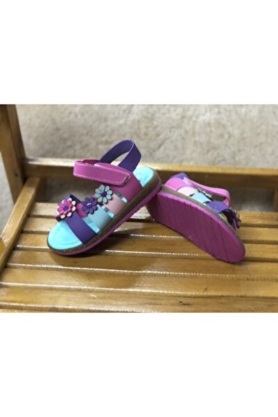 Şirin Bebe Baby Girl Orthopedic Thin Sole Sandals