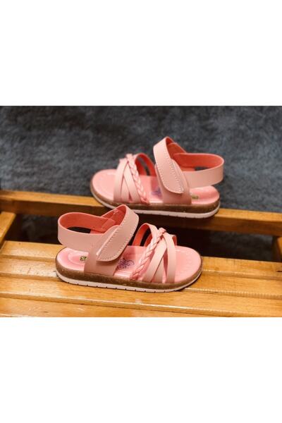 Şirin Bebe Kız Bebek Ortopedik Ince Taban Sandalet