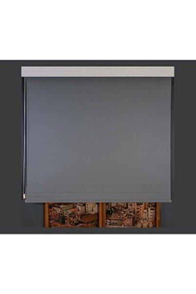 Taç RÜYAPER Blackout Karartma Gri Etek Düz Stor Perde