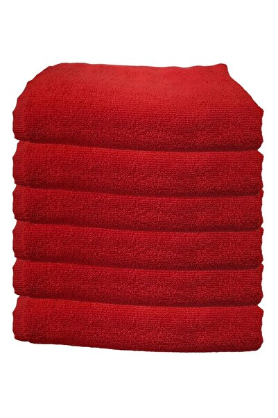 Elmira Textile 6-пакетний набір мікрофібрових рушників для рук та обличчя, що не залишають фарбу, для спорту та перукарні, 50x90