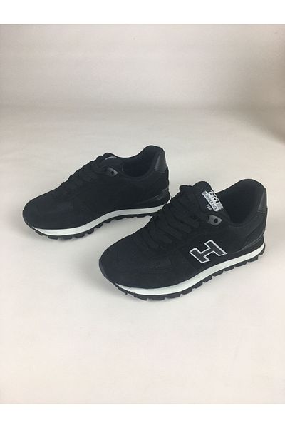 Hammer Jack Unisex Black 102 19250 Peru Genuine Leather Sports Shoes