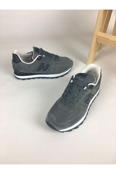 Hammer Jack Unisex Gray 102 19250 Peru Genuine Leather Sports Shoes