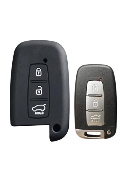 ŞENYILDIZ AKSESUAR حافظة حماية لمفتاح السيليكون المتوافقة مع Hyundai Ix35 I 3...