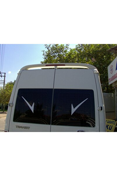 Genel Markalar Ford Transit  Uyumlu 4 Bacak Beyaz Spoiler