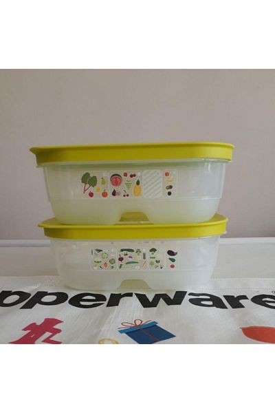 Tupperware Greenhouse Series Vegetable and Fruit Storage Container 800 Ml 2 Liters