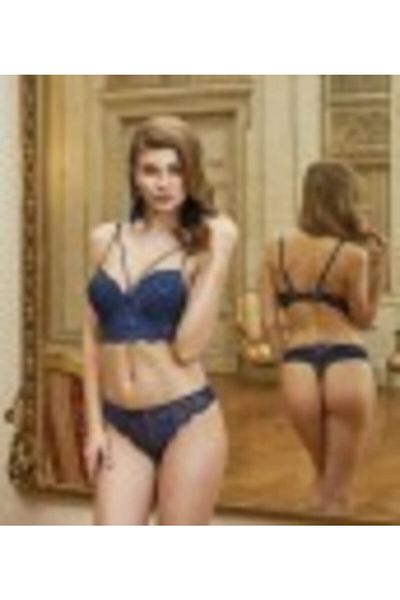 Nurteks Claret Red Meba Bra and Bustier Set - Underwire and Lace 4330