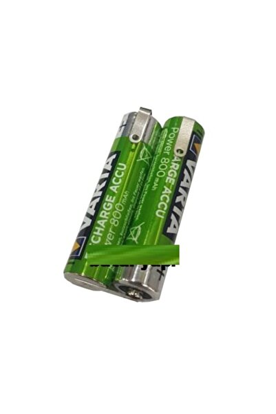 Varta Philips Qc5130 Için 2.4v 800mah Aaa Ince Pilli Traş Makinesi Pili