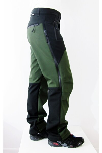 Mudwill Erkek Haki Outdoor Kışlık Softshell Pantolon