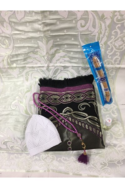 pavrika Kaliteli Namazlık Tesbih Takke Misvak Alkolsüz Esans Set Krem