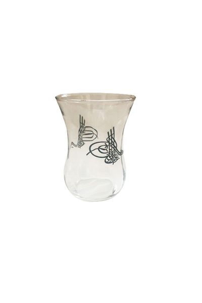Jenisa 6 Pieces of Tuğra Patterned Classic Tea Cup