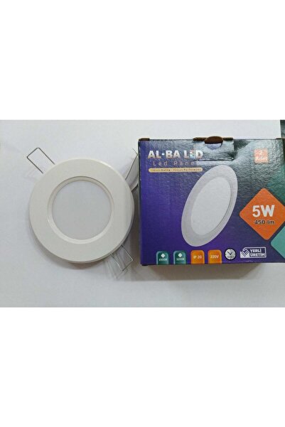 Alpa Al-ba Led 5 Watt Led Panel Beyaz 2 Adet