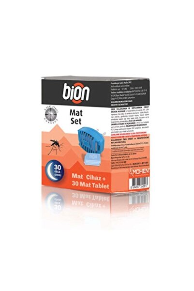 Bion Mat Set 30 Mat Tablet Sinek ve Sivrisinek Savar