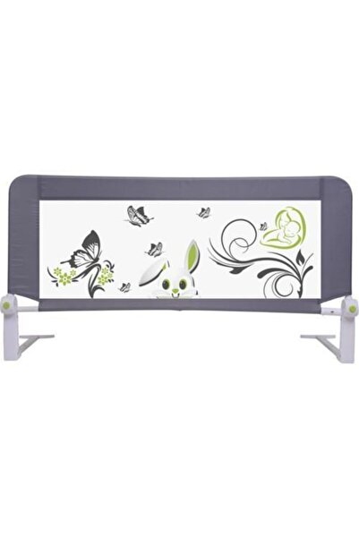 Miny Baby Katlanabilir Yatak Bariyeri-gri