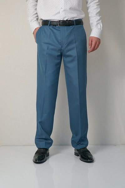 Bomonti Pantaloni din țesătură Filafil Classic pentru bărbați, căptușiți cu genunchi