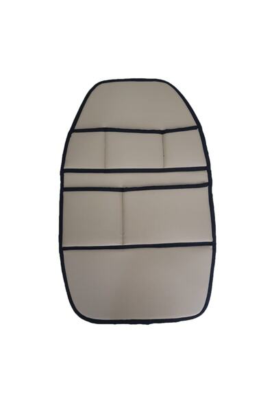 caraks Organizator pentru spătarul scaunului auto din piele artificială bej H...