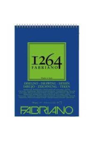 Fabriano لوحة رسم Fabriano Honsell Disegno 19100647 ذات غلاف حلزوني 1264، 180 جم/م²، DIN A3، 50 ورقة، لون أبيض طبيعي