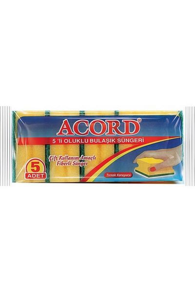 Acord Set of 5 Sponges - 2 Pack