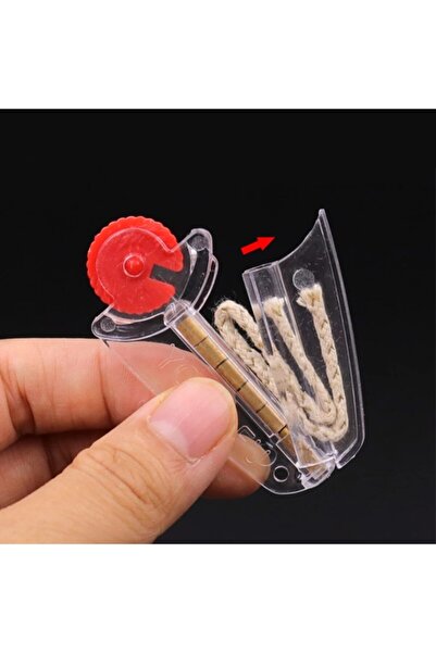 MOR SALKIM HOME Zippo Çakmak Uyumlu Karbon Çakmak Taşı 40 Taş 1 Fitil